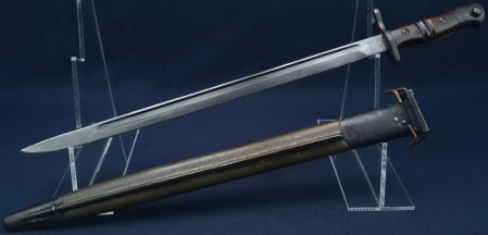 British WW1 1913 Pattern Bayonet, Dated 9 - 1916 by Remington 7